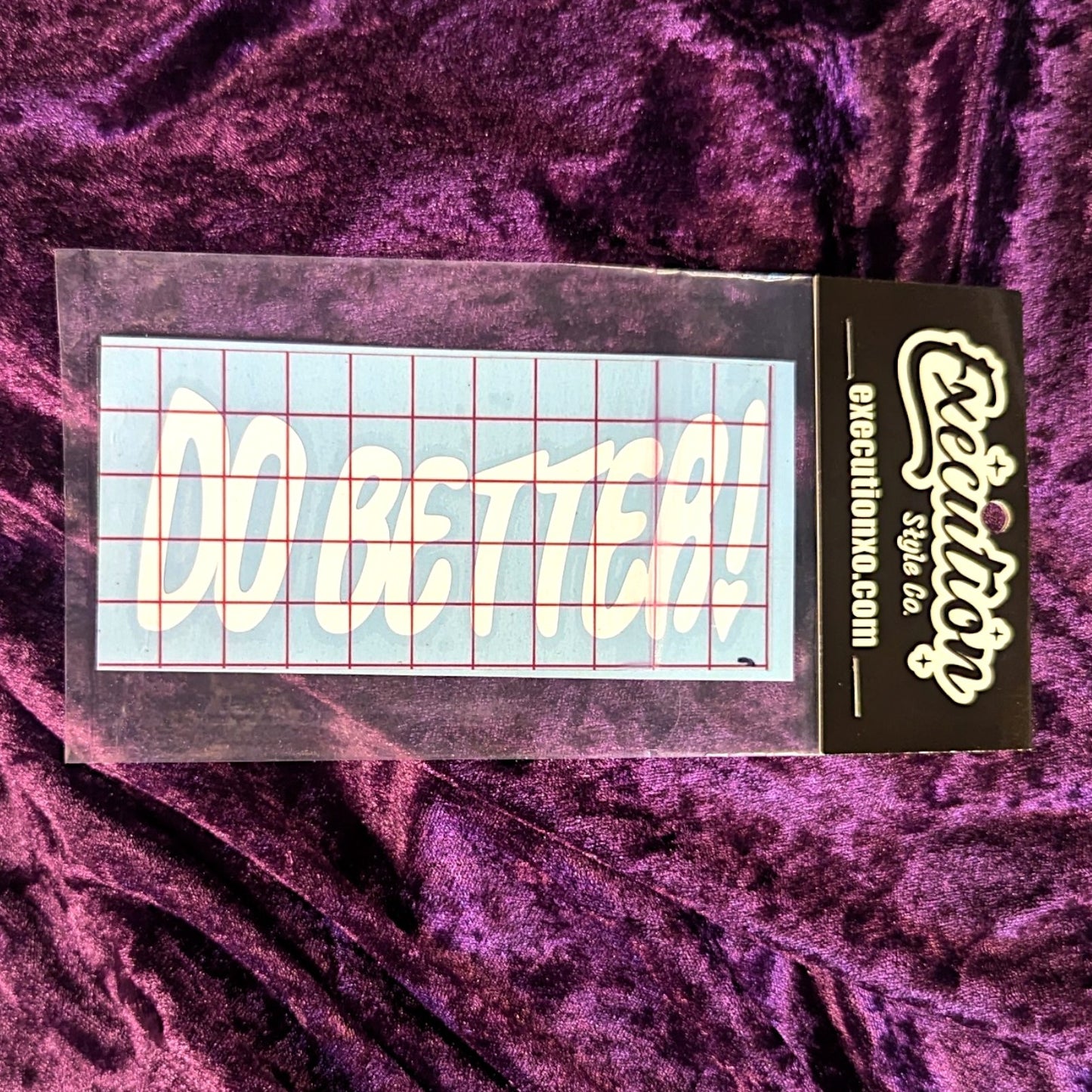 Do Better! Decal