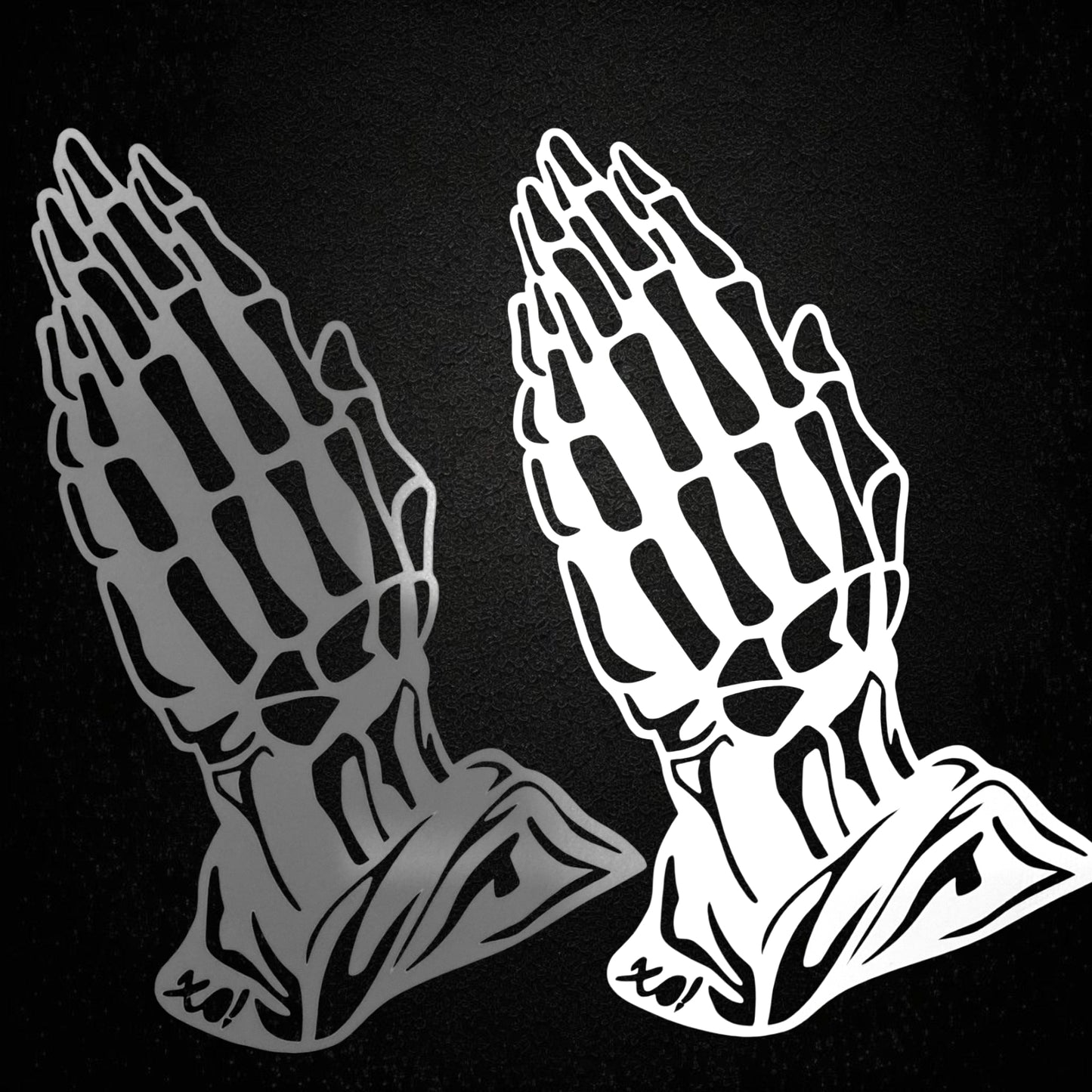 Praying Hands decal