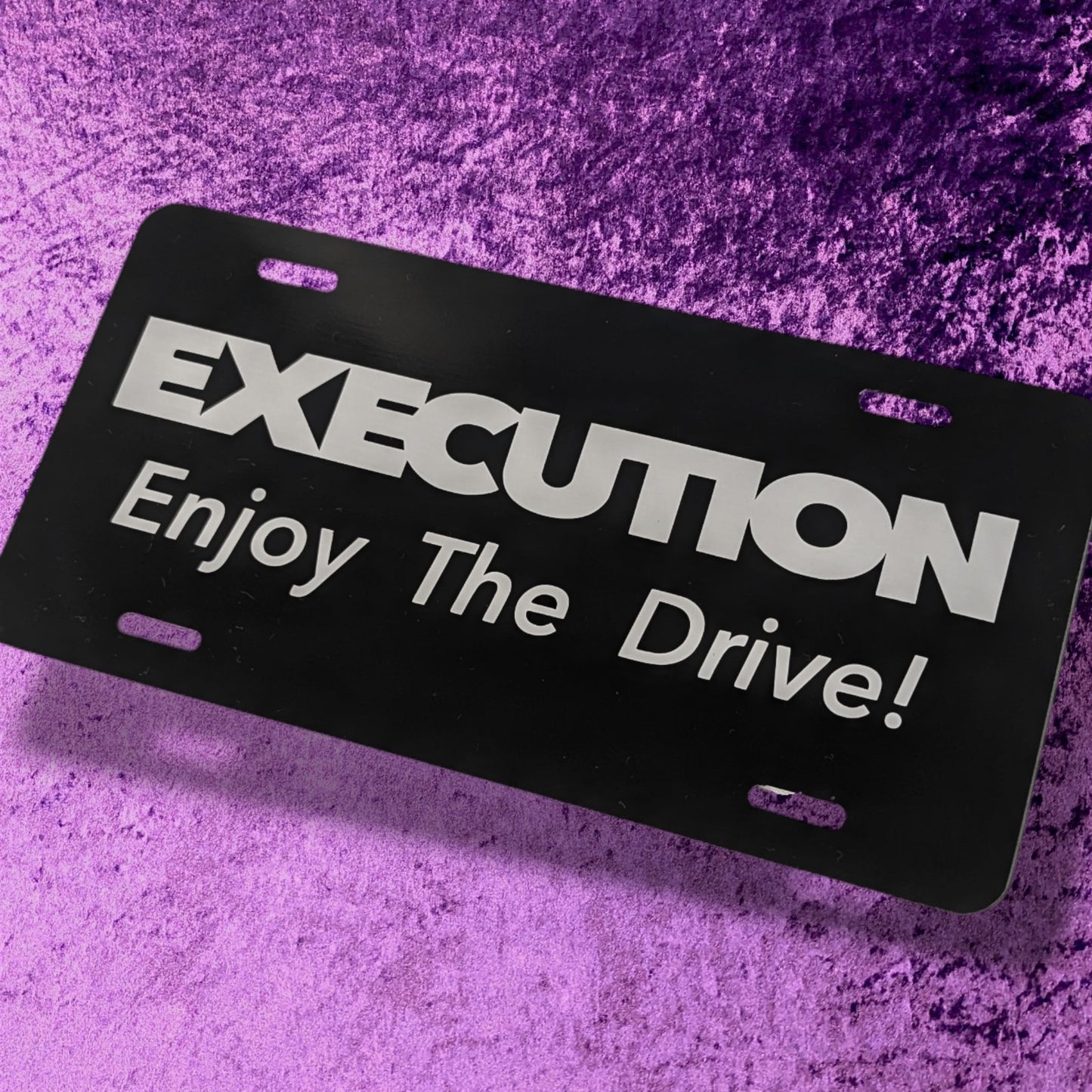 Enjoy The Drive! Plate