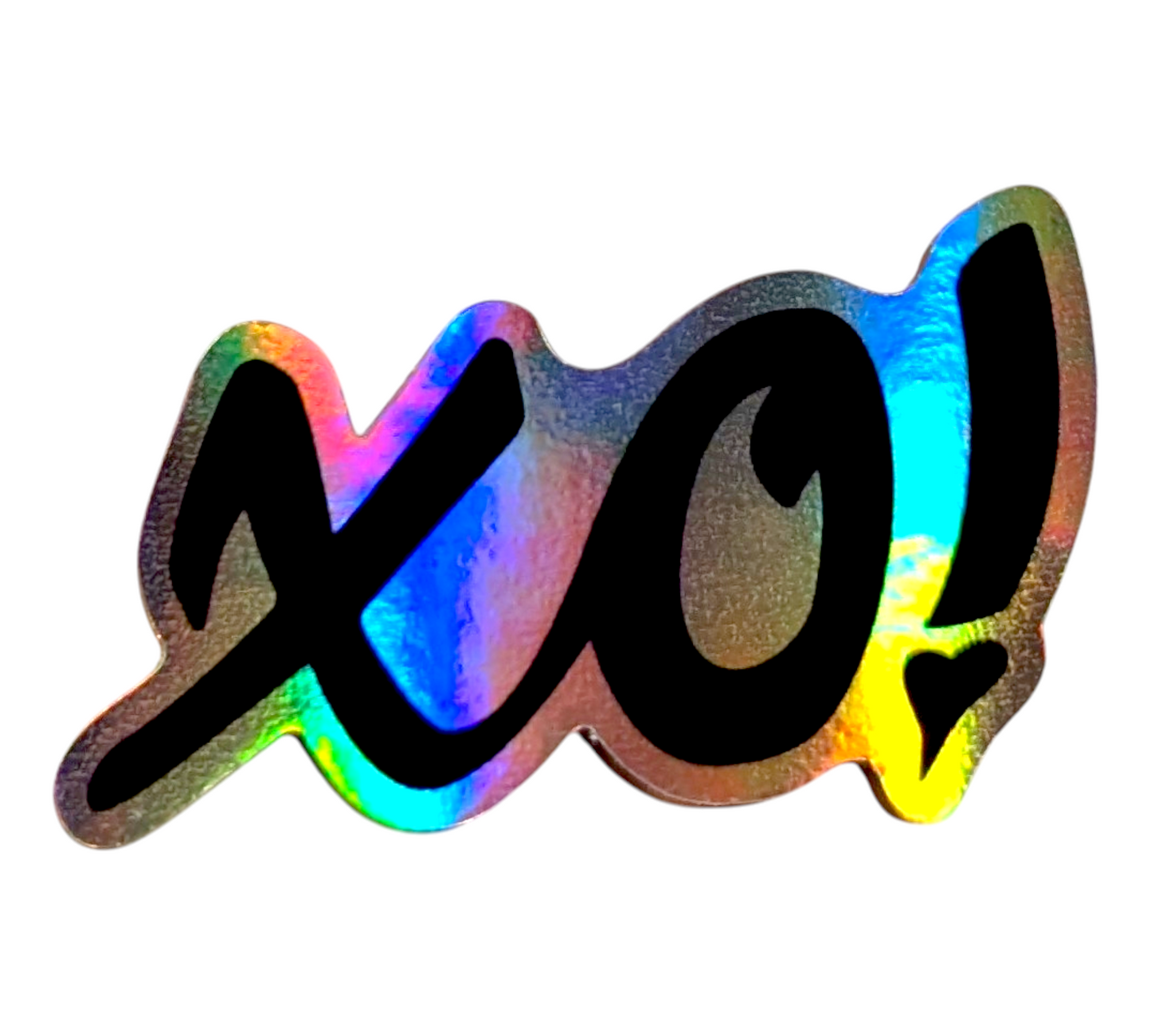 Holographic XO! Sticker