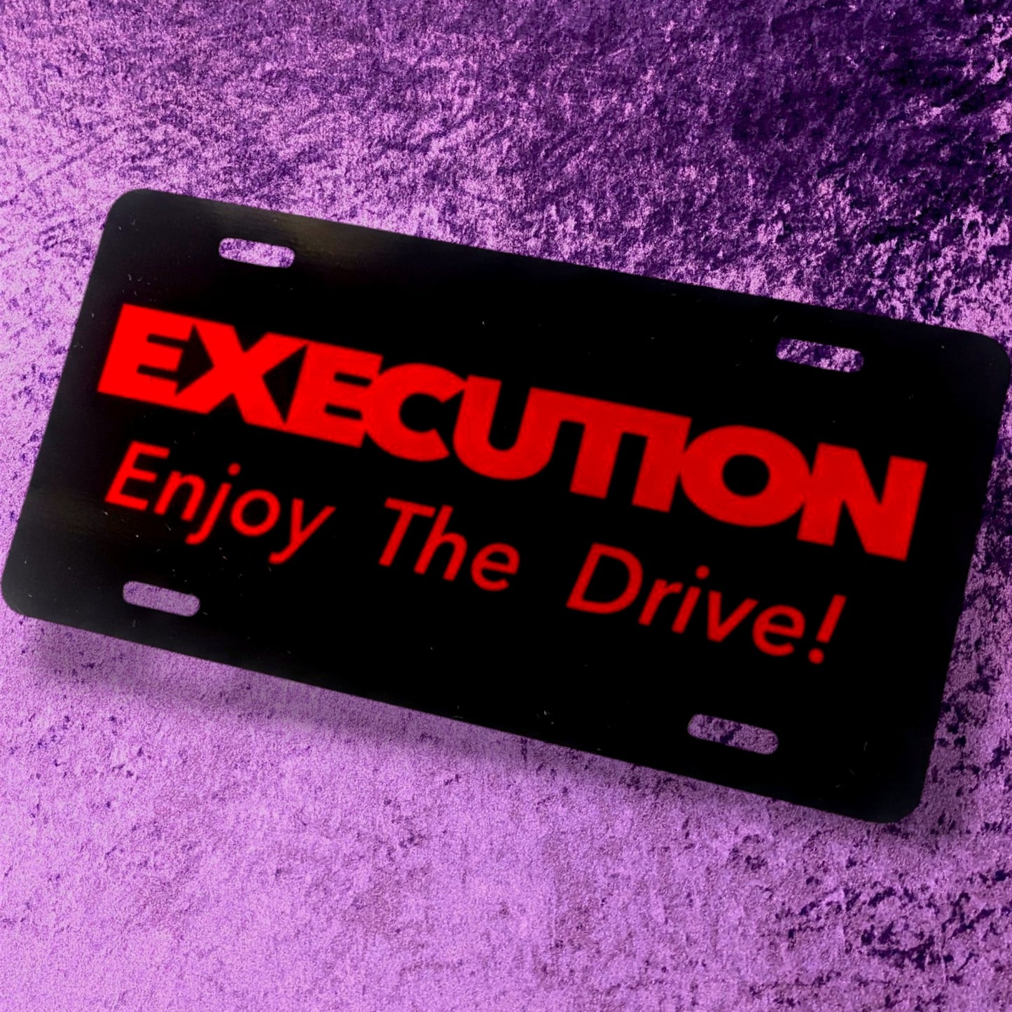 Enjoy The Drive! Plate