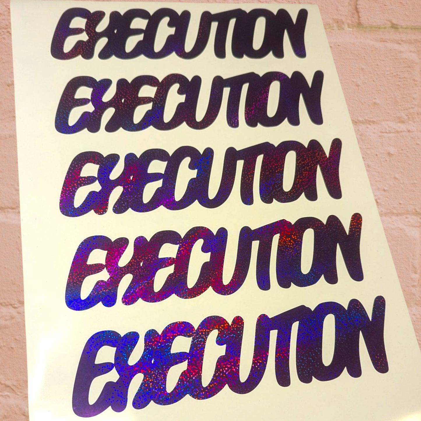 "graffiti style" Decal