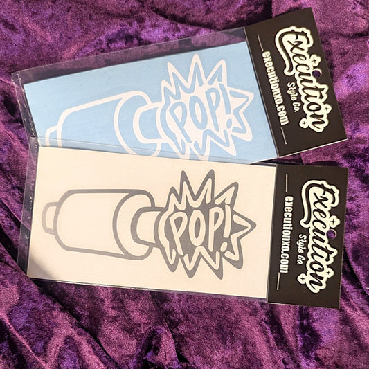 Exhaust POP! Decal