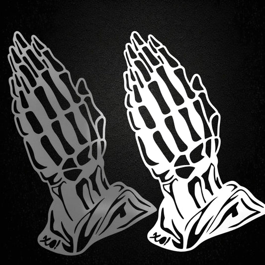 Praying Hands decal